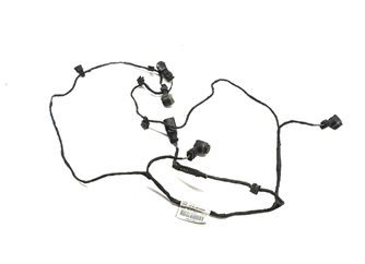 2014 AUDI Q5 (B8 8R) FRONT PARK ASSIST PDC SENSOR SET/4 w/HARNESS(White) — exact item pictured